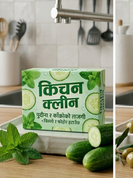 Kitchen Kleen Premium Boxed Soap - Mint & Cucumber