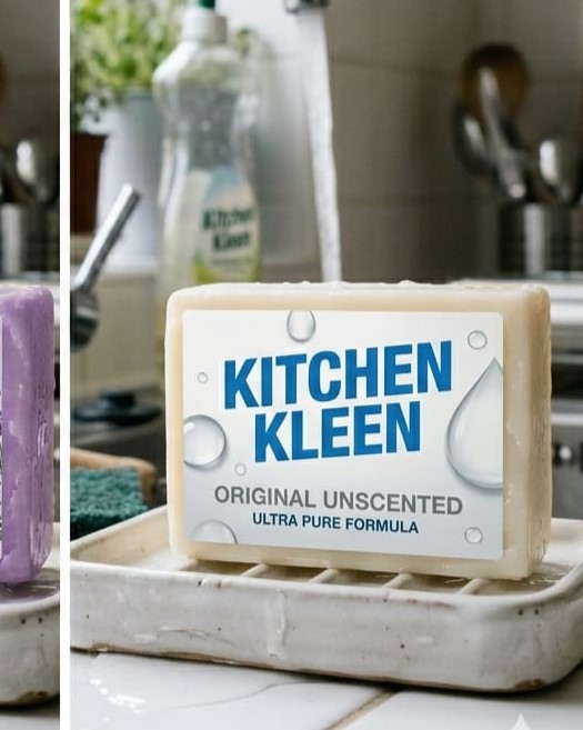 KITCHEN KLEEN Solid Soap - Original Unscented