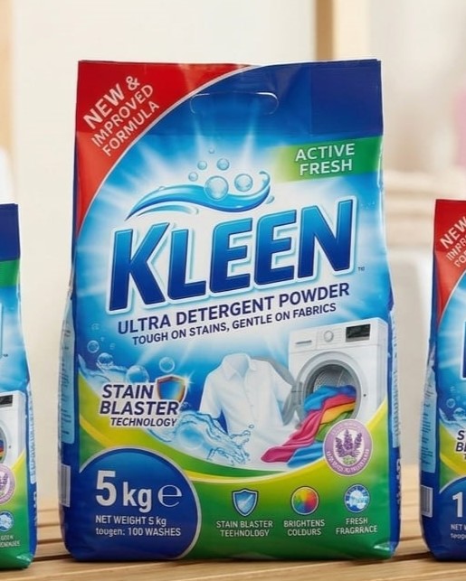 KLEEN Ultra Detergent Powder Lineup