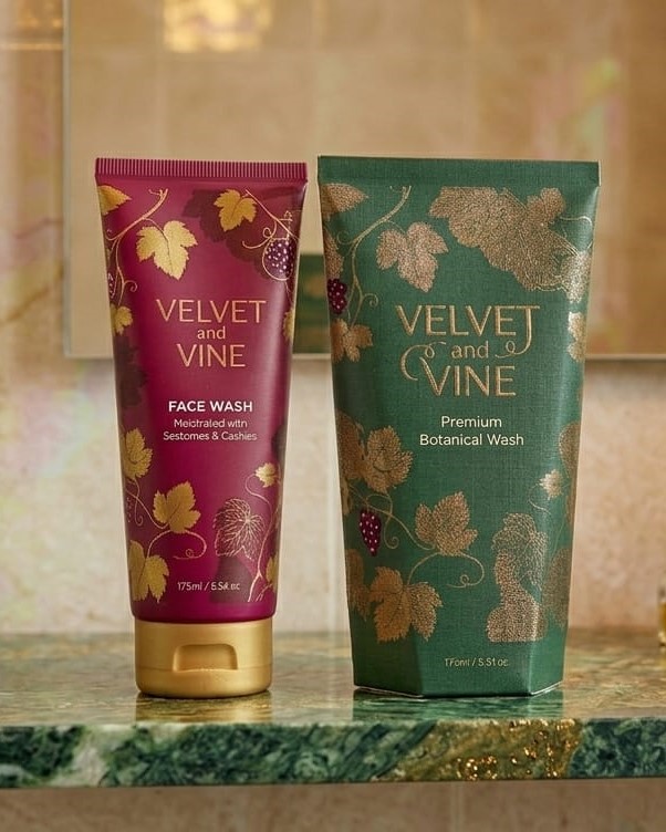 Velvet & Vine Premium Botanical Face Wash