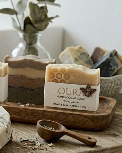 OURA Honeycomb Soap - Honey Charm