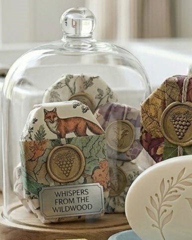 Velvet & Wine Luxurious Botanical Soap - Whispers From The Wildwood