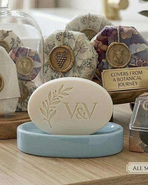 V&V Coordinated Soap Gift Set - Covers From A Botanical Journey